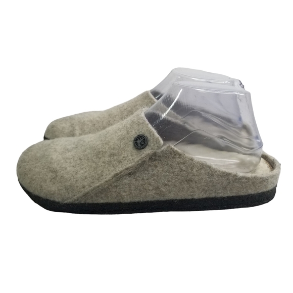 Birkenstock Zermatt wool shearling slippers clogs in oatmeal sold out htf - Picture 1 of 13